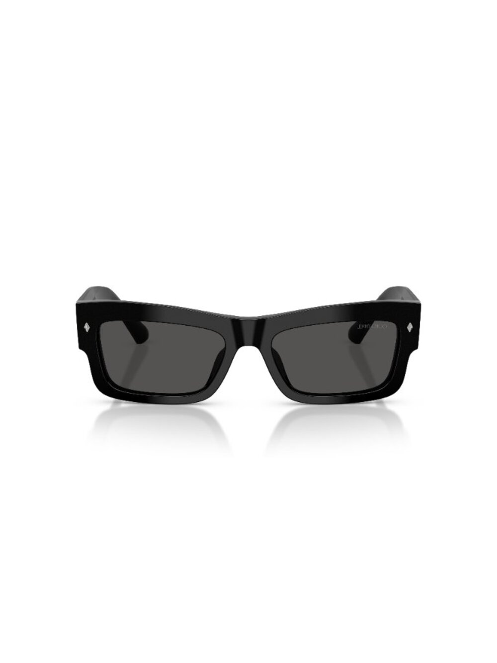 New Jimmy Choo Women's Sunglasses Black Grey Lens Acetate Frame JC5063U 500087 - Picture 4 of 4